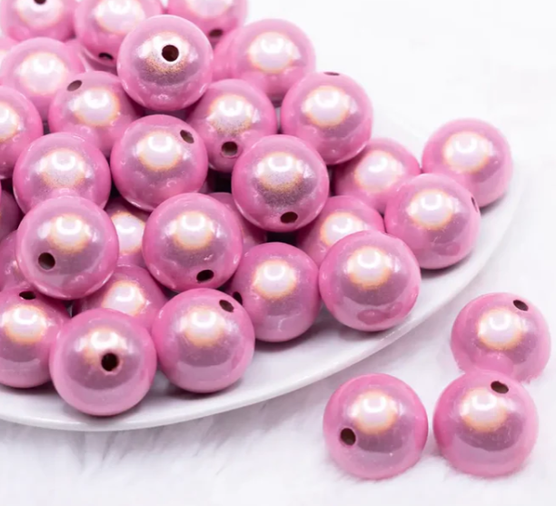 Pink Miracle Bubblegum Beads