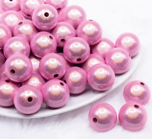 Pink Miracle Bubblegum Beads