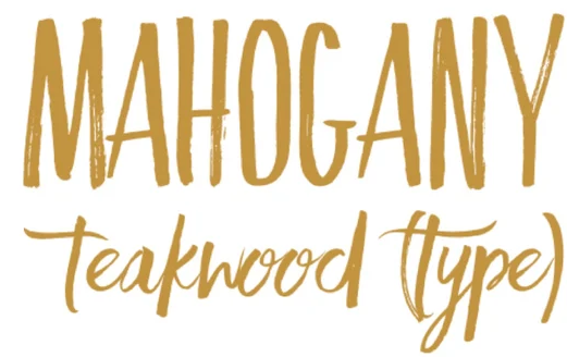 Mahogany Teakwood