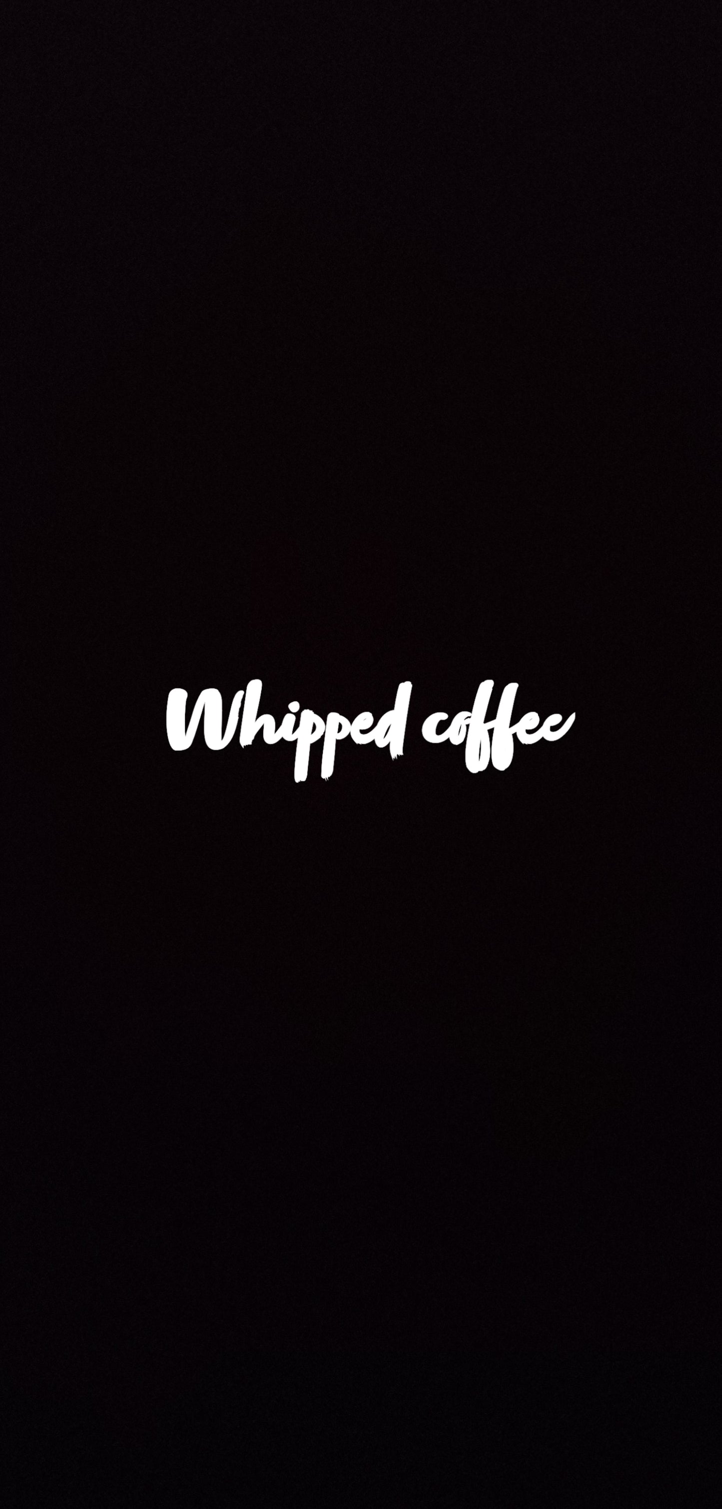 Whipped Coffee (Discontinued when out)